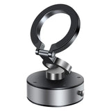 Magnetic Holder Dash Mount Tri-fold Car Bracket Hands Free Foldable Phone Stand for Smartphone