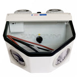 Portable Jewelry Sandblasting Machine for Diy jewelry making Mini Sandblaster with 2 pens Manual Sandblasting Machine