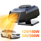 12/24V Dryer Auto Windshield Anti-Fog Fast Heating Defroster Deer Car Heater Fan for SUV/Truck/RV/Vehicles