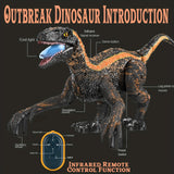Remote Control Dinosaur Toys For Kids 3-5, Boys Toys For 3 4 5 6 Year Old Gifts Electronic RC Toys