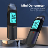 Alcohol Tester Portable High Accuracy Breathalyzer Non-Contacting Breath Detector USB Rechargeable with Digital LED Screen