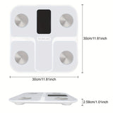 1pc BT Weight Scale, Household Small Electronic Scale, Human Body Scale, Household Body Fat Scale, High-precision Weighing Scale, Electric Scale