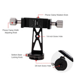 Multi-functional Holder Metal Clamp Tripod Mount Aluminum Alloy 1/4In for i Phone 15/14/13/12/11 Vlog Video