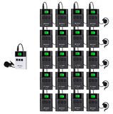 TT122 Explainer Set Multi person Team with Charging Box Tour Guide Conference Explanation Museum