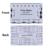 14PCS/57PCS/74PCS Tool Kit Carry Bag Repair Tools String Action Ruler Luthier File Bridge Pins for Guitar Ukulele