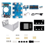 For Mister FPGA 128MB Motherboard V2.9+USB Hub V2.1 With DIY Metal Case Kit For Terasic DE10-Nano Mister FPGA