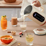 220V 1500ml Soybean Milk Electric Juicer Blender Mixer Wall Breaking 10-leaf Blade Breakfast hine