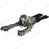 Halloween Crawg Ghost Shrilg Sound Voice-activated Party Props Creepy Horror Decorations for Garden Porch Courtyard