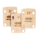 Muspor MX0360D 3pcs 0.25 0.5 1 Degree Wooden Shims Set Bolt-on Neck Bolts for Guitar Accessories