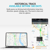 OBD Tracker 2G for Vehicle Location Geofence Route History Overspeed Alarm Anti-lost Car GPS Locator Free Web APP Device