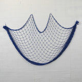 1X2M Nautical Fishing Net Decorative Seaside Wall Beach Party Fishing Mesh Mediterranean Decor Wall Sticker DIY Fishing Net