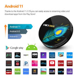 HK1 RBOX R3 Android 11.0 TV 4GB RAM 64GB ROM RK3566 Support 8K HD 2.4G/5G Dual WiFi 1000M BT4.0 Set Top Box