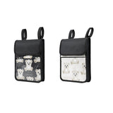 Bike Handlebar Bag Accessories Adjustable Outdoor Riding Cartoon Polyester Easy to Install Waterproof for Scooter Motorcycle