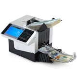 Rechargeable vertical infrared banknote counting foreign currency, multi country currency verification machine for RMB, Hong Kong, UK, US, Europe and Thailand, etc. 6100