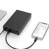 M.2 Nvme SSD Case Dual Bay Docking Station Support UASP Type-C 10Gpbs Clone Duplicator 2.5/3.5inch SATA HDD Enclosure