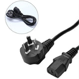 1.5M 3 PIN EU US AU UK Computer PC AC Cord Adapter Cable for Printer Netbook Laptops Game Players Cameras Power Plug Electronics Batteries Charger
