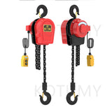 380V/220V 1 Ton Electric Lifting Household Crane Inverted Chain Hoist High-Efficiency