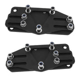 Engine Swap Adapter Plate Rugged Rustproof LS Swap Motor Mount Professional for SBC BBC Gen III IV Engine