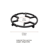 1pc Anti-Slip Gas Stove Bracket for Cooktop and Pot Holders - Securely Holds Your Cookware in Place
