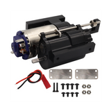 Metal 2 Speed Transmission Gearbox for C14 C24 B14 B24 MN D90 MN-90 MN98 MN99S RC Car Upgrades Parts,Black