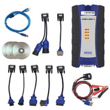 NEXIQ-2 USB Bluetooth Version - OBD2 Diagnostic Tool for Heavy Duty Trucks. Fault Detector & Scanner.