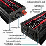 110V/220V 18W Solar Panel+30A Chargers Controller+4000W Modified Sine Wave Inverter Solars Panels System Power Generation Kit