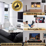 High Gain Carbon Fiber Indoor HDTV Digital TV Antenna 4K Dual Amplification Signal Amplifier