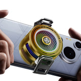 2-in-1 Magnetic/Back-clip Semiconductor Freezable Ice Radiator RGB Lighting Fast Coog Phone Cooler for Android iPhone