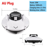 Cordless Robotic Cleaner IPX8 Waterproof Dual-Motor Strong Suction Self-Parking 120Mins Runtime Automatic Pool Vacuum