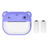 Y600 Kid Children 1080P Digital Camera Thermal Print 2.4Inch IPS Screen Photo Selfie Video Auto Focus Birthday Gift