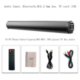 TV Car Sound Bar Wired and Wireless Bluetooth-compatible Home Surround SoundBar for PC Theater Computer Speaker New subwoofer
