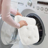 Home 4D High Elastic Bath White Net Surface Comfort Bathtub APS Headrest Bathroom Universal Non-Slip Neck Massage Pillow