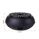 Black Cast Iron Burning Stove Alcohol Honeycomb Furnace Cast Iron Teapot Warmer Burning Stove Heating Tea Pot Warmer Stoves