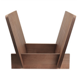 Vinyl Storage Holder Solid Wood Stand Desktop Display Music Record Collection