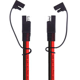 100cm 5.3mm² 10AWG to SAE Quick Disconnect with Cap Power Automotive Panel Extension Cable For Solar Panels Battrey