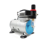 220V 1/5 HP Quiet Portable Air Pump Airbrush Mini Compressor Tattoo Manicure Cake Spray Gun