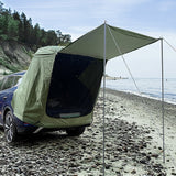 Outdoor Camping Picnic with Canopy Extension Sunshine-Proof Rain-Proof Car Rear Tent