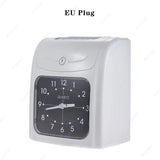 Electronic Clock Recorder LCD Recording Digital Attendance hine Card Time for Office Factory Employee Check in