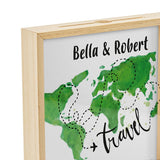 Adventure Archive Collection Ticket Box, Shadow Box Picture Frame, Movie Travel Sporting Events B