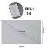 Portable Screen Simple Curtain Anti-Light Projection Screens for Home Outdoor Office Projector 60/70/80/100/120 Inches