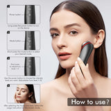 B89B-5-Color LED Light Skin Rejuvenation EMS Microcurrent Vibration Massager - Portable Beauty Device For Home Use