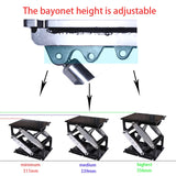 HWHongRV Aluminum Pedestal Marine Suspension System with Shock Mitigation Ship Use Boat Seat Accessories