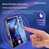 Touch Latest Bluetooth MP3 Portable Large Capacity Battery Student Walkman Music Player E-boo Outside Outdoor Sports New 2023