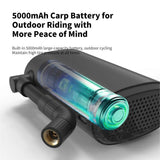 Ridenow 150Psi Mini Electric Portable Riding Air High Capacity Battery MTB Road Bike Pump