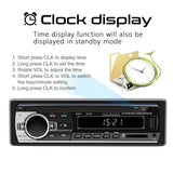 JSD-520 Car Radio In Dash 1 Din Tape Recorder MP3 Player FM Audio Stereo USB/SD AUX Input ISO Port Bluetooth Autoradio