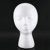 Mannequin Display Hat Cap Wig Holder White Foam Head