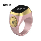 Smart Tasbih Tally Counter for Muslims Zikr Ring Digital Tasbeeh 5 Prayer Time Vibration Reminder Waterproof 2024 Hot Sale Gift