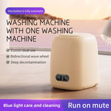 Portable Mini Electric Underwear Washing Machine - Dual-Use for Travel and Small Households