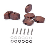 6 Pcs/Set Peg Buttons, Tuning Pegs Knobs hine Heads Buttons for Guitar