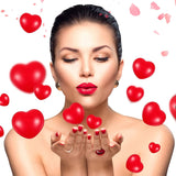 24Piece Foam Relief Ball Valentine's Day Shapeds Red Heart Stress Balls For School Carnival Reward